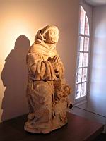Statue de Moine Cordelier, Albi, Tresor de la Cathedrale Ste-Cecile (2)